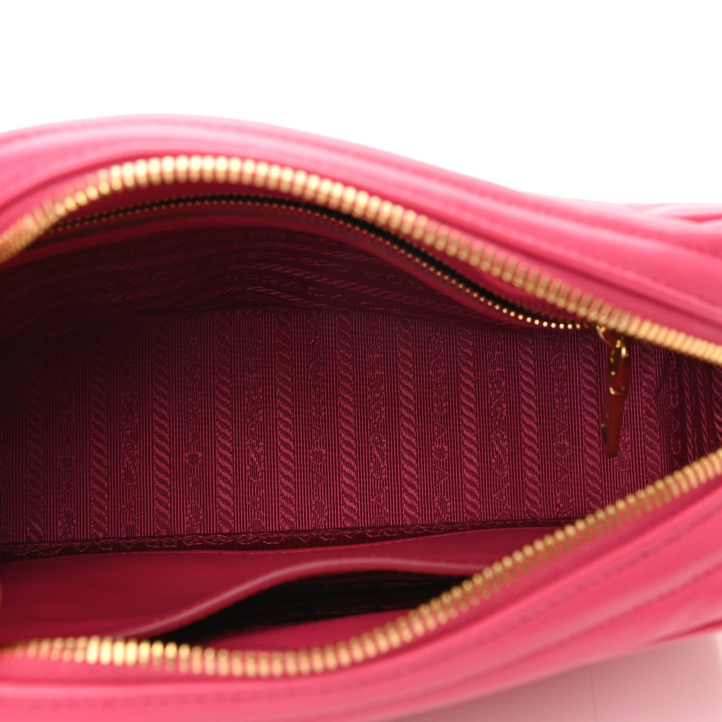 Soft Calfskin Diagramme Camera Bag Magenta