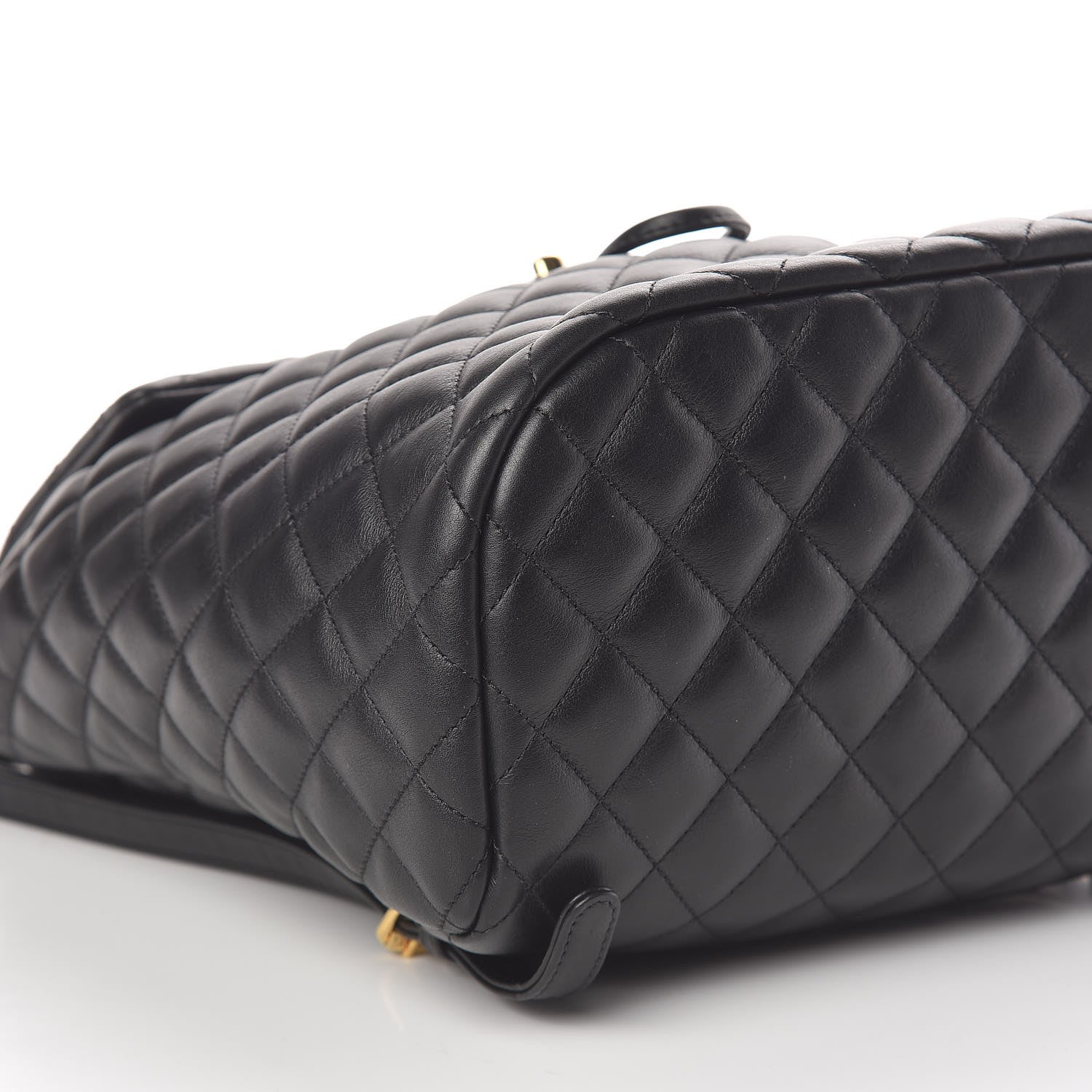 Chanel Calfskin Quilted Large Urban Spirit Backpack Black 9 of 12