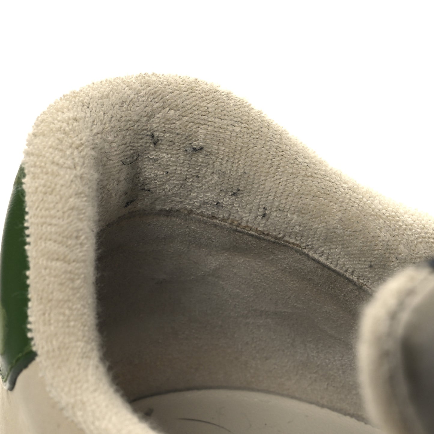 GG Monogram Nubuck Web Mens Screener Sneakers 9.5 New Sand Dusty Milk Vintage Green