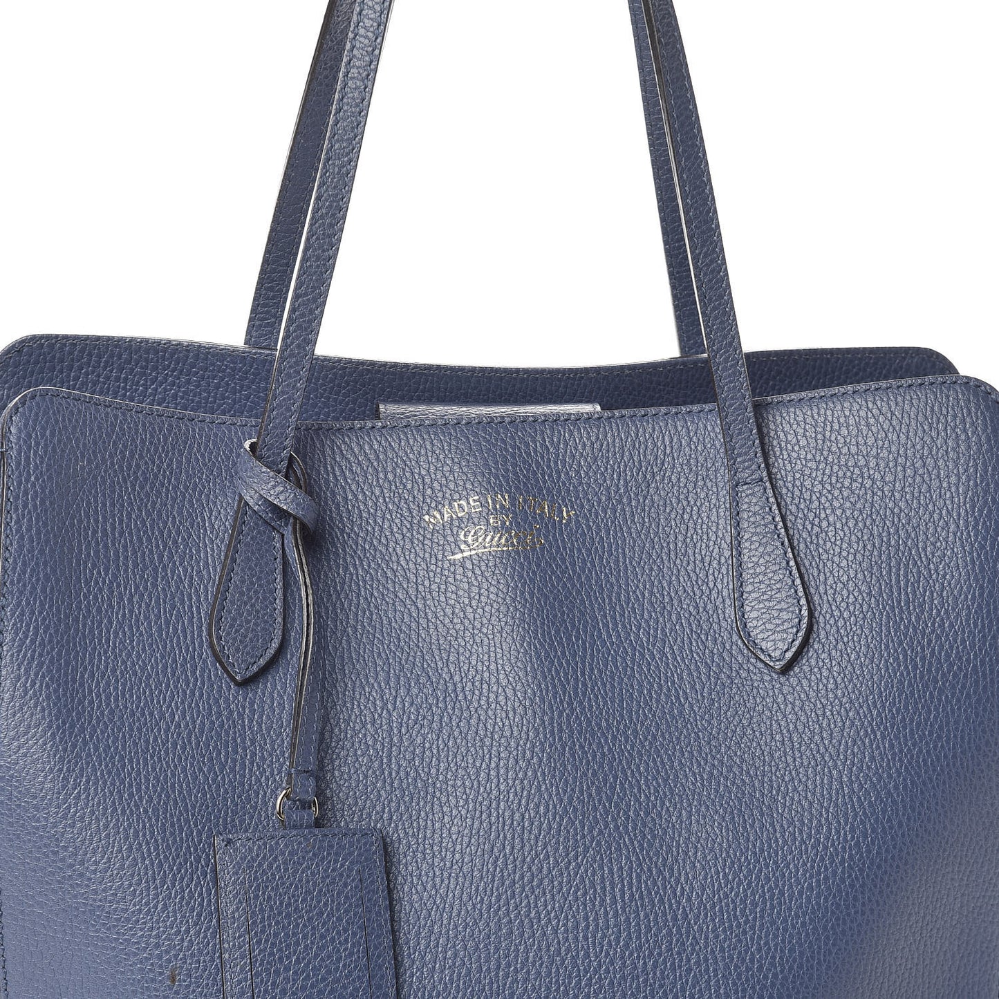 Dollar Calfskin Medium Swing Tote Caspian