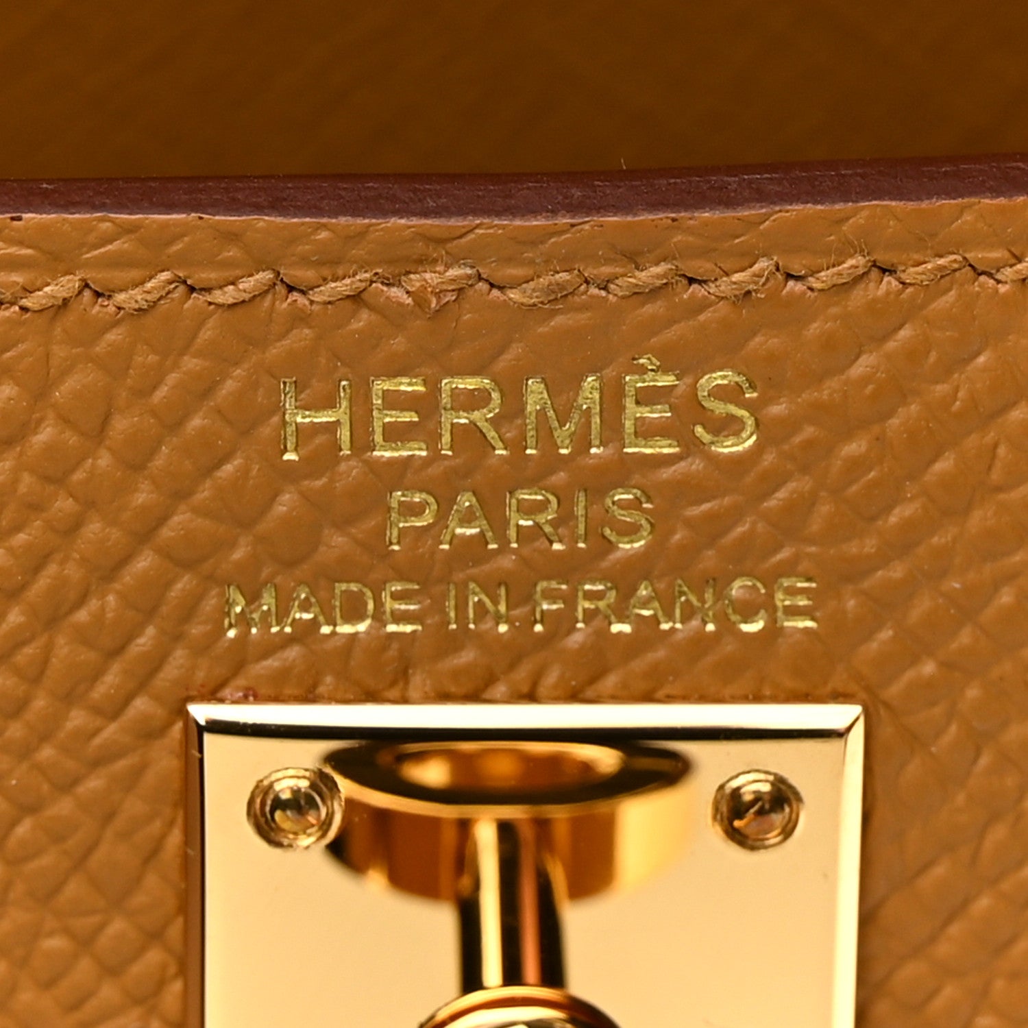 Hermes Epsom Kelly Sellier 25 Sesame 6 of 11