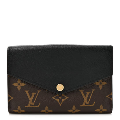Louis Vuitton Monogram Pallas Compact Wallet Black 1 of 10