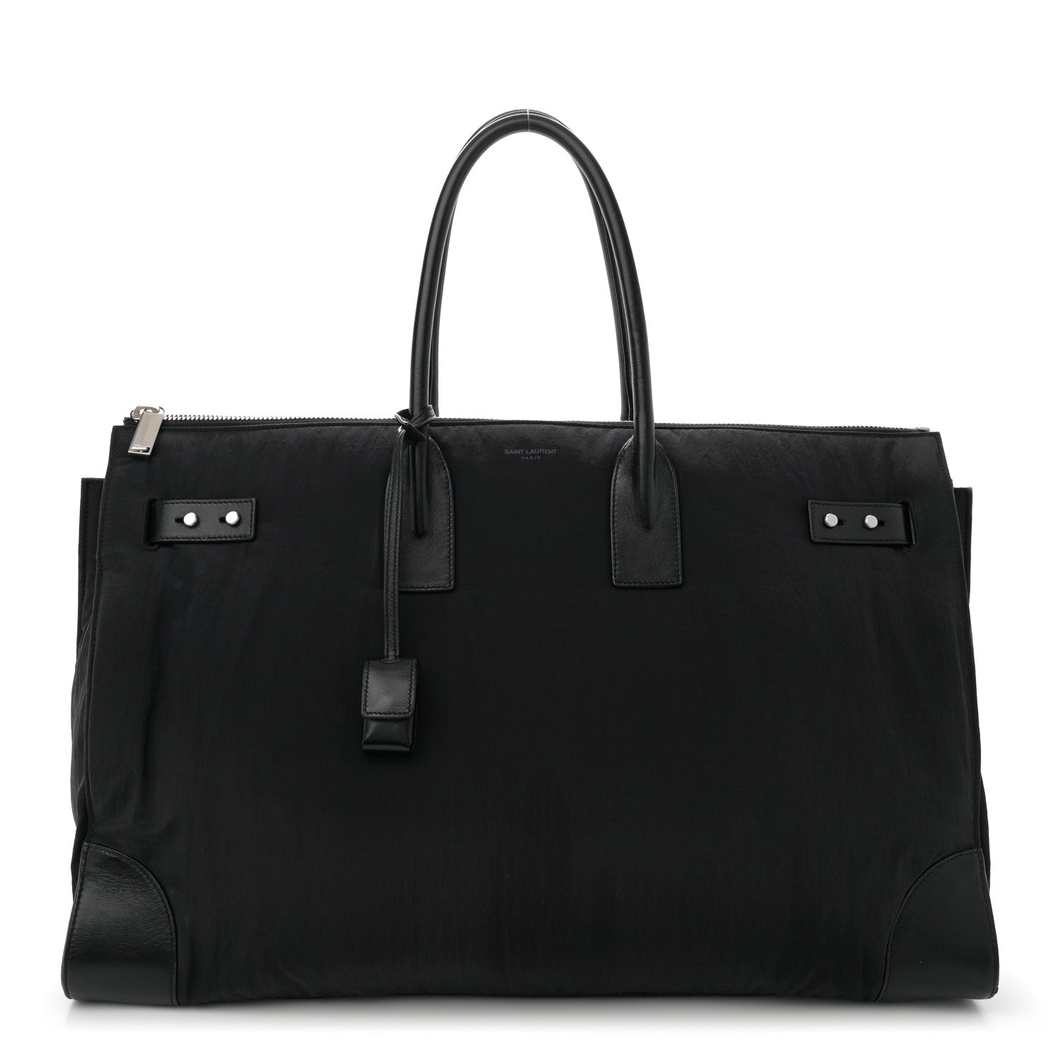 Saint Laurent Nylon Calfskin 48H Sac De Jour Duffle Black 1 of 13