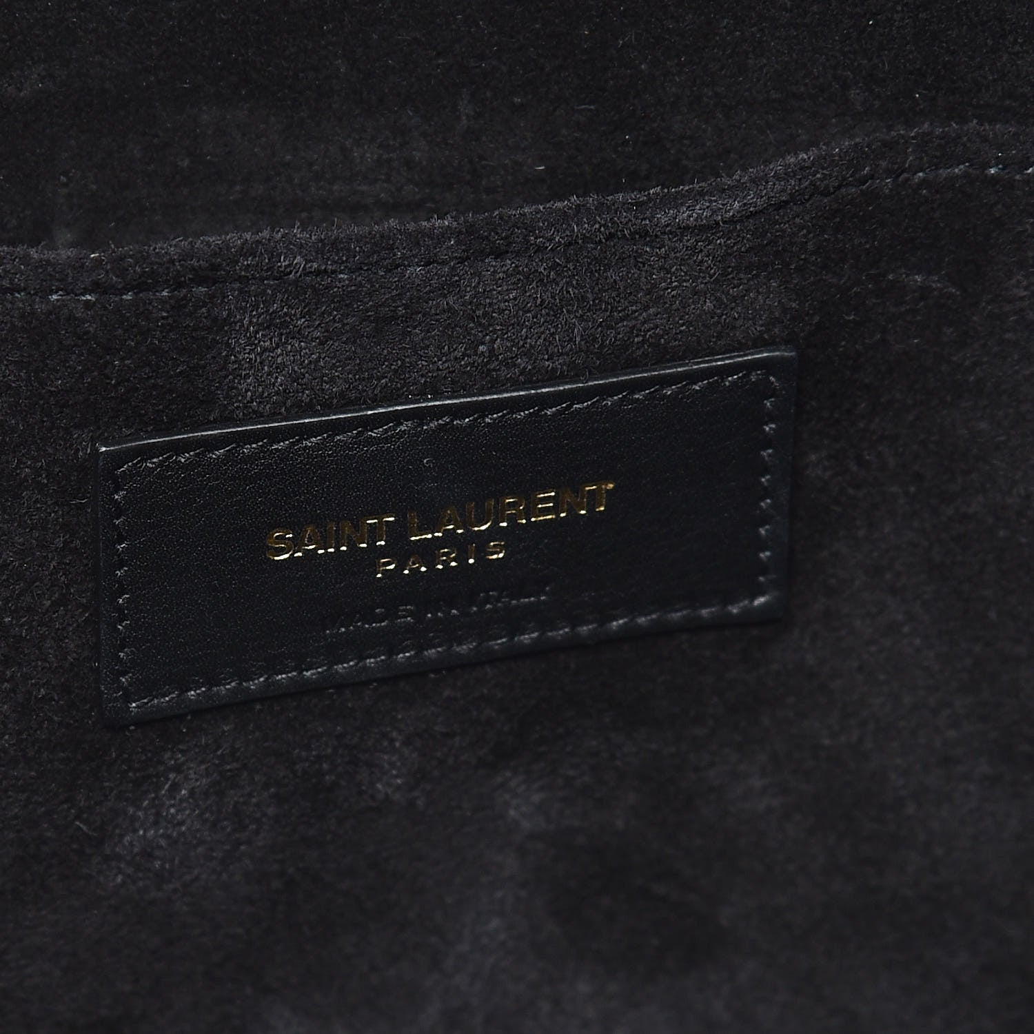Saint Laurent Calfskin Classic Y Ligne Clutch Black 8 of 9