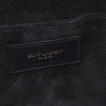 Saint Laurent Calfskin Classic Y Ligne Clutch Black 8 of 9