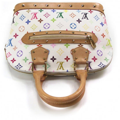 Louis Vuitton Monogram Multicolor Alma White 4 of 9