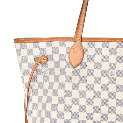 Louis Vuitton Damier Azur Neverfull MM 7 of 19
