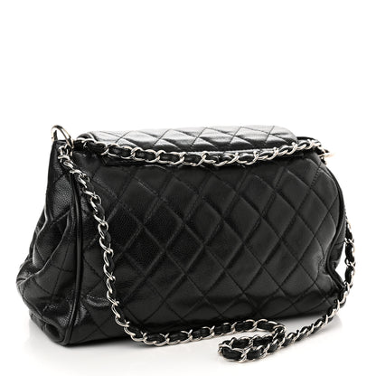 Chanel Caviar Quilted Timeless Accordion Flap Black 3 of 10