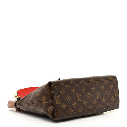 Louis Vuitton Monogram Tuileries Besace Caramel Rouge 4 of 17