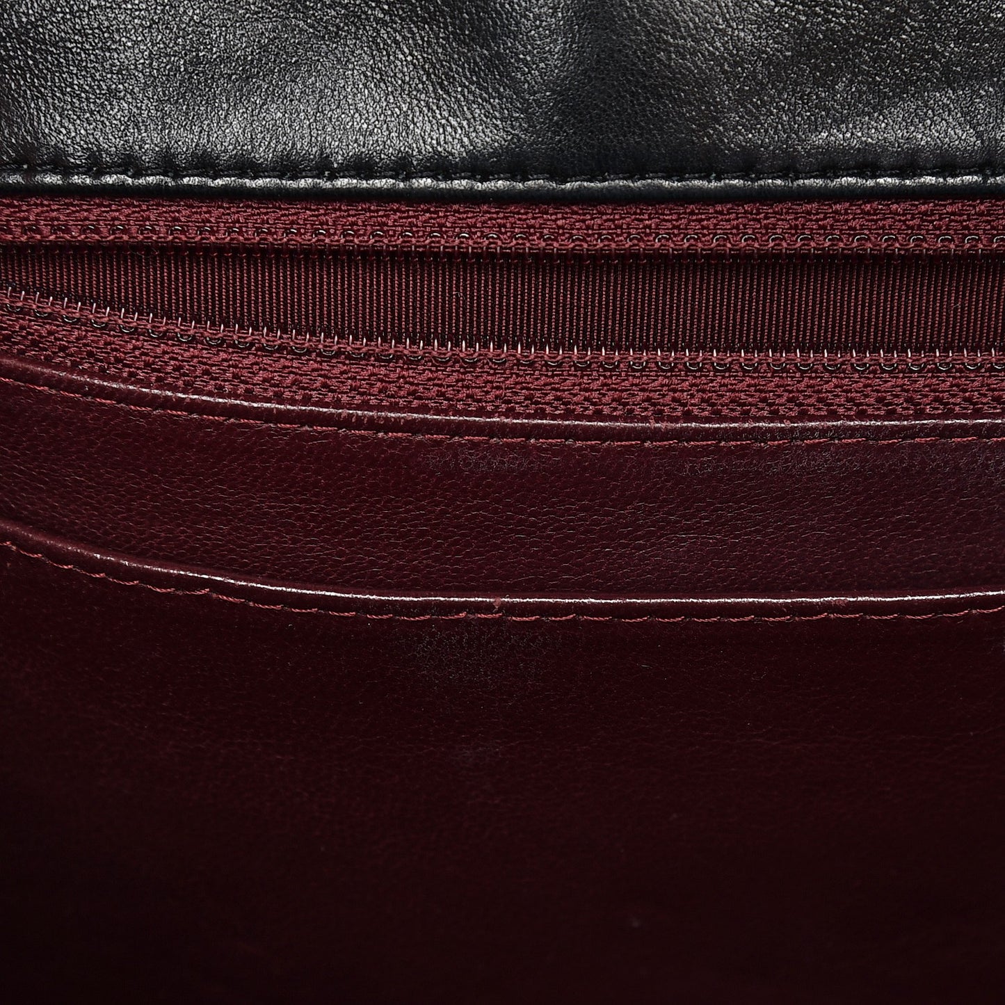 Lambskin Quilted Maxi Single Flap Black