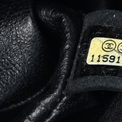 Chanel Jersey Quilted Medium Single Flap Black 6 of 8