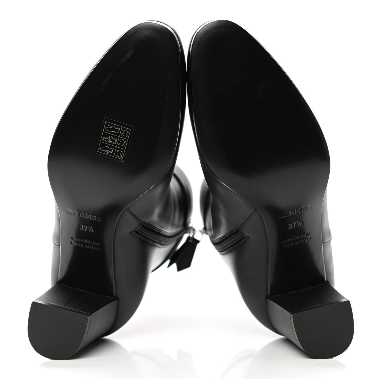Calfskin Saint Germain Ankle Boots 37.5 Black