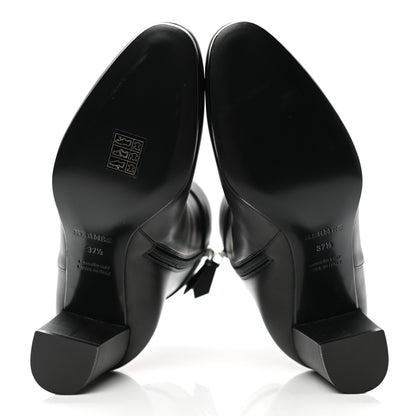 Hermes Calfskin Saint Germain Ankle Boots 37.5 Black 4 of 9