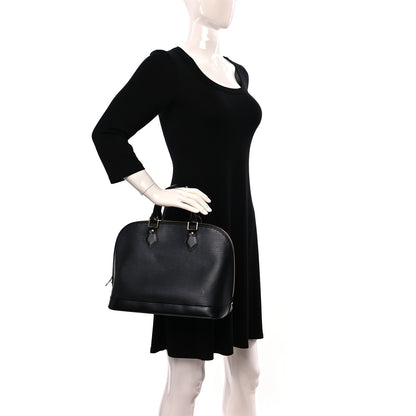 Louis Vuitton Epi Alma PM Black 2 of 9