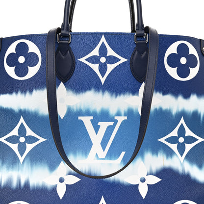 Louis Vuitton LOUIS VUITTON Monogram Escale Onthego GM Blue 7 of 12