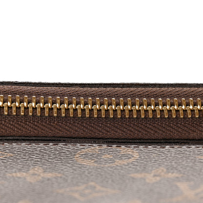 Louis Vuitton Monogram Clemence Wallet Fuchsia 10 of 12