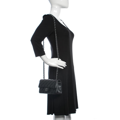 Chanel Iridescent Caviar Quilted Mini Rectangular Flap Black 2 of 10