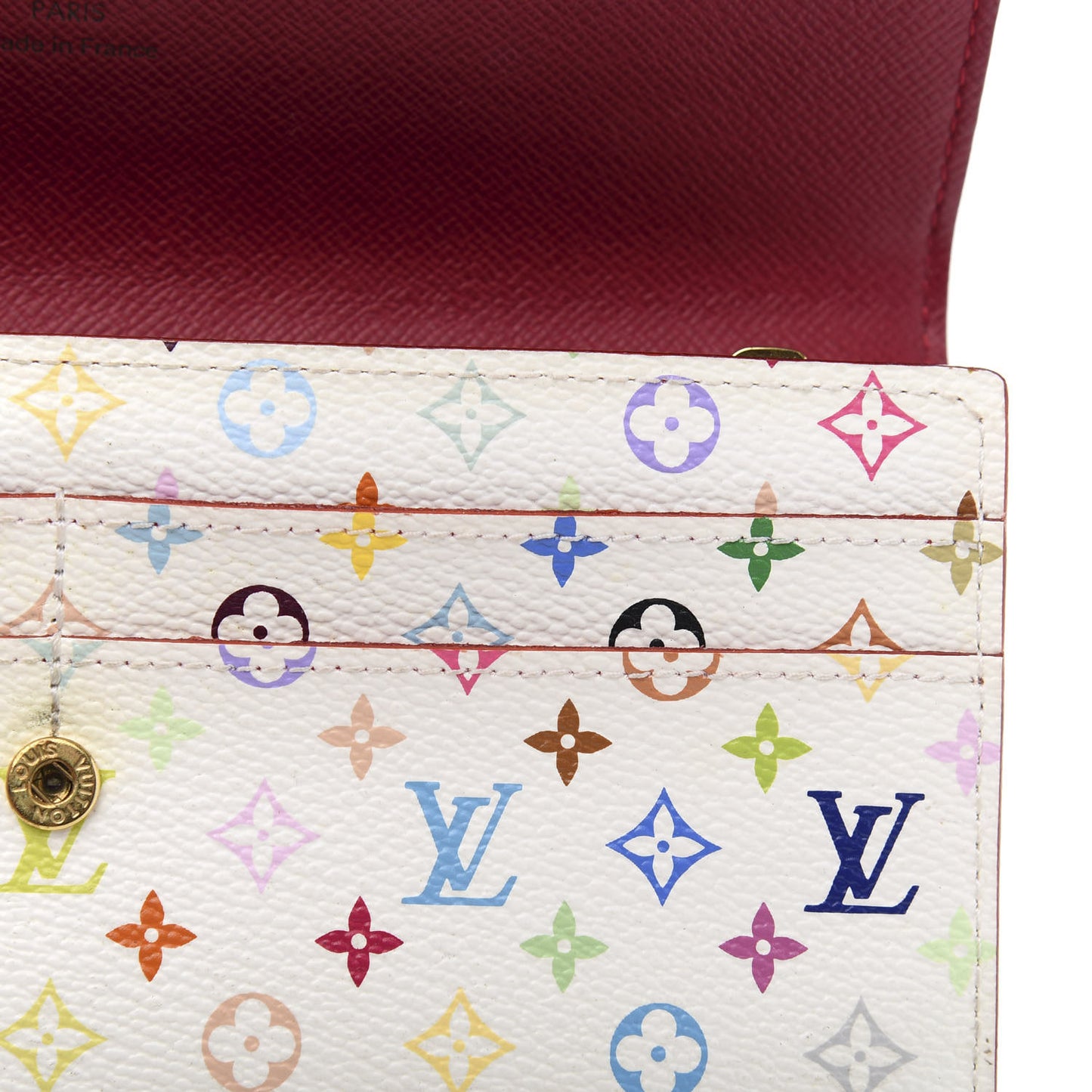 Monogram Multicolor Sarah Wallet White Grenade