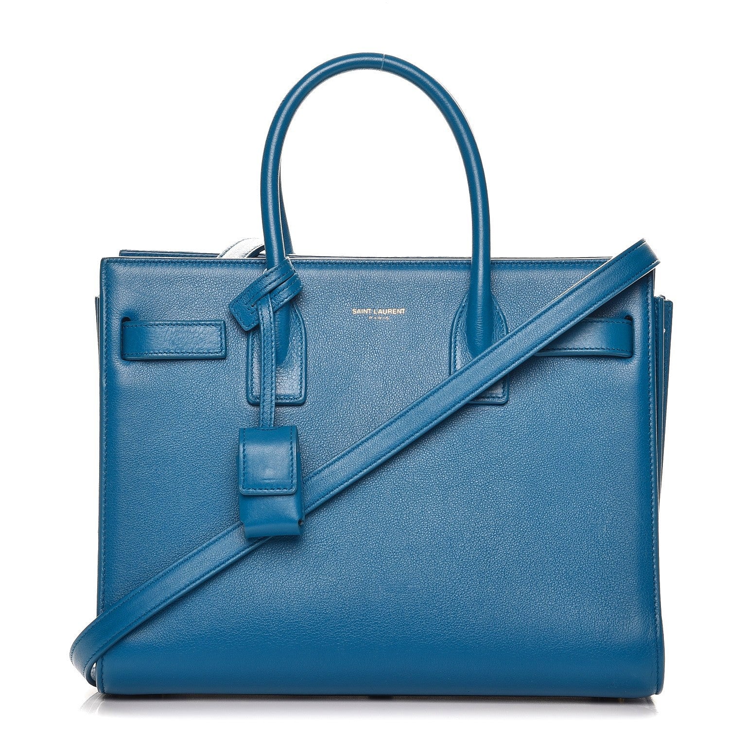 Saint Laurent Calfskin Baby Sac De Jour Indigo 1 of 13