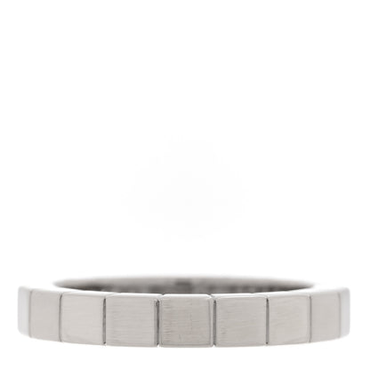 Cartier 18K White Gold Lanieres Ring 48 4.5 3 of 4