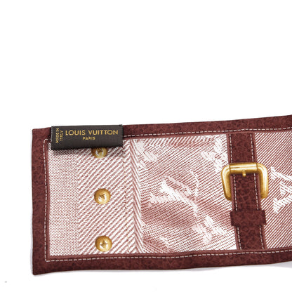 Louis Vuitton Silk Monogram New Denim Bandeau Cherry 2 of 3