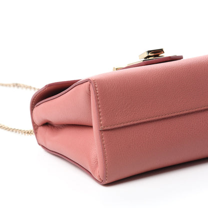 Jimmy Choo Grainy Calfskin XB Marianne Shoulder Bag Rosewood 6 of 9