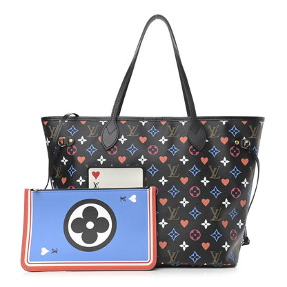 Louis Vuitton Game On Neverfull MM Black 1 of 12