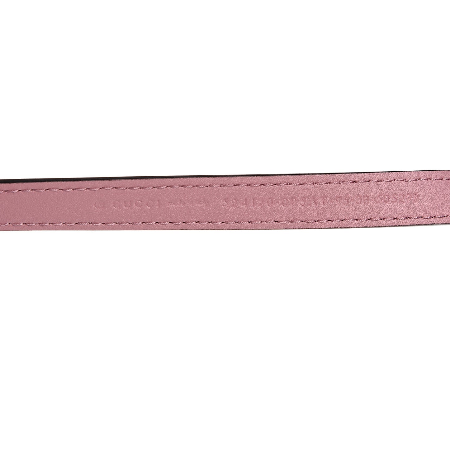 Skipper Calfskin Enamel Bee 15mm Belt 95 38 Carmine Rose
