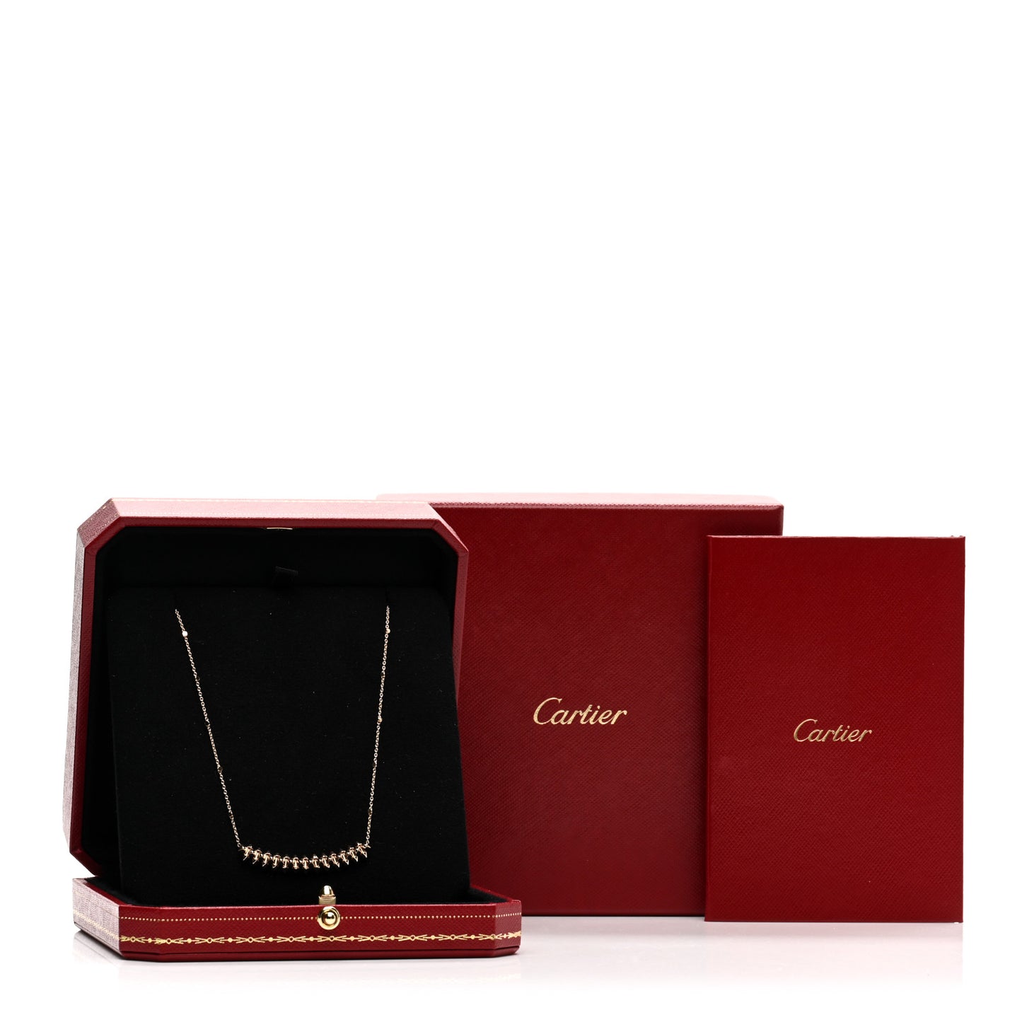 18K Pink Gold Small Clash de Cartier Necklace