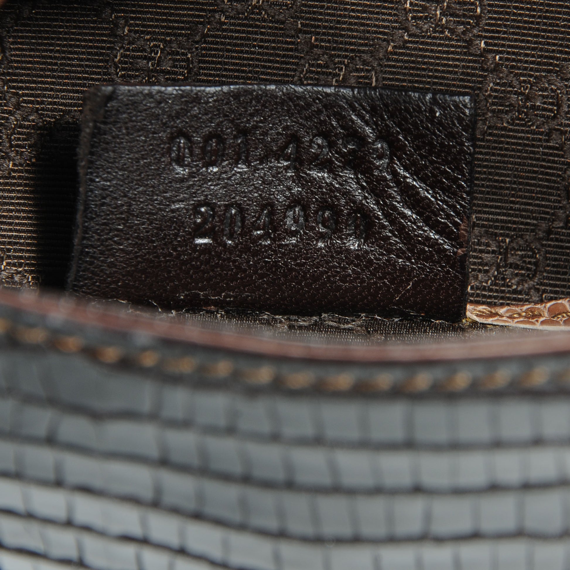 Gucci Lizard Shoulder Bag 7 of 7