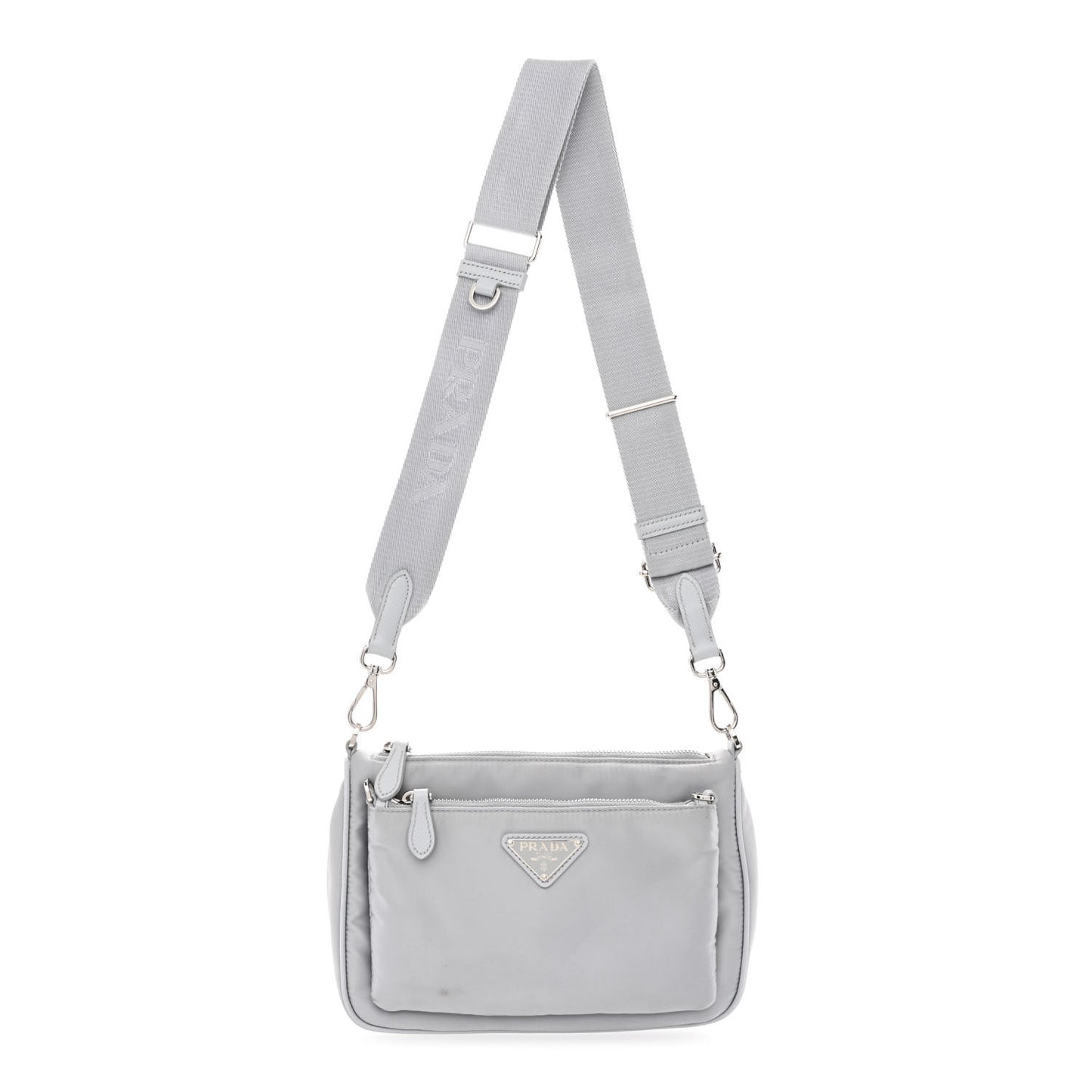 Nylon Re-Edition Shoulder Bag Fiordaliso