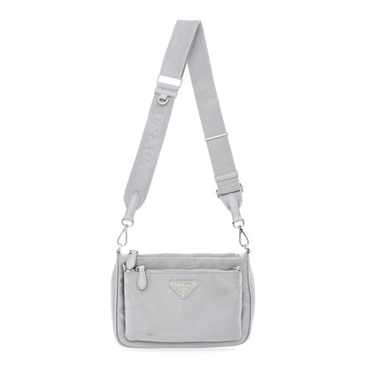 Prada Nylon Re-Edition Shoulder Bag Fiordaliso 1 of 15