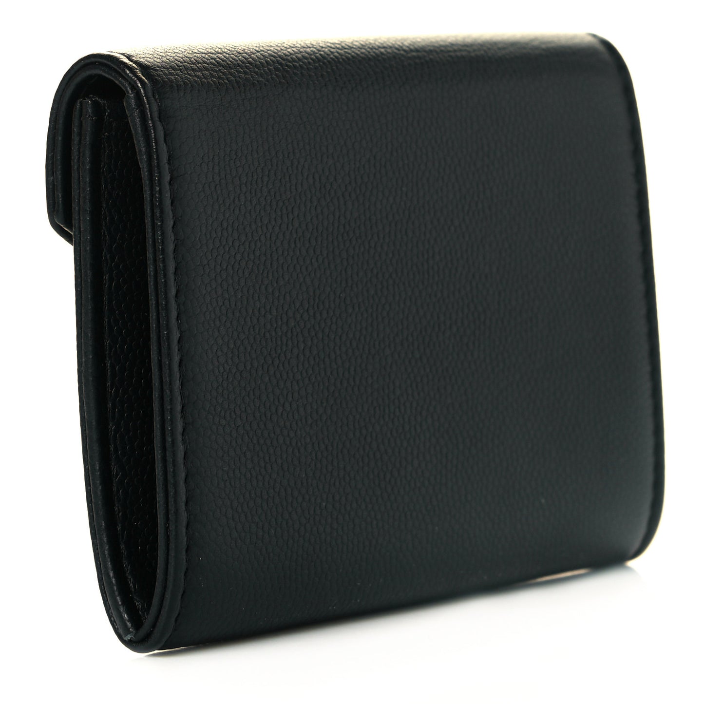 Caviar Envelope Card Holder Wallet Black
