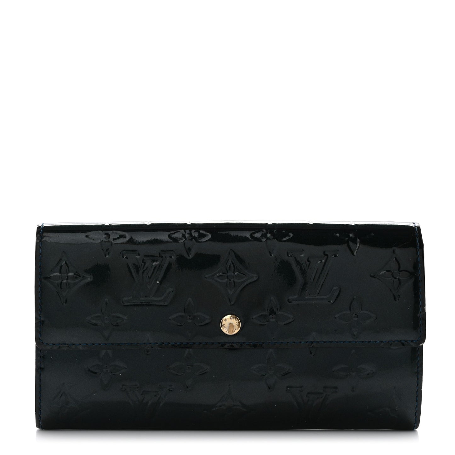 Vernis Sarah Wallet Blue Nuit