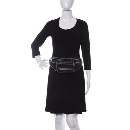 Alexander Wang Lambskin Attica Studded Belt Bag Black 2 of 10