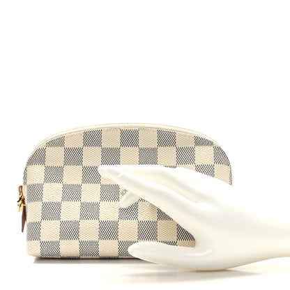 Louis Vuitton Damier Azur Cosmetic Pouch 2 of 8