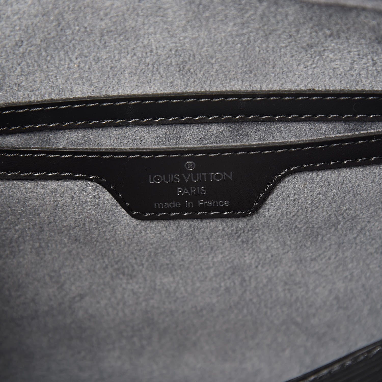 Louis Vuitton Epi Soufflot Black 7 of 12