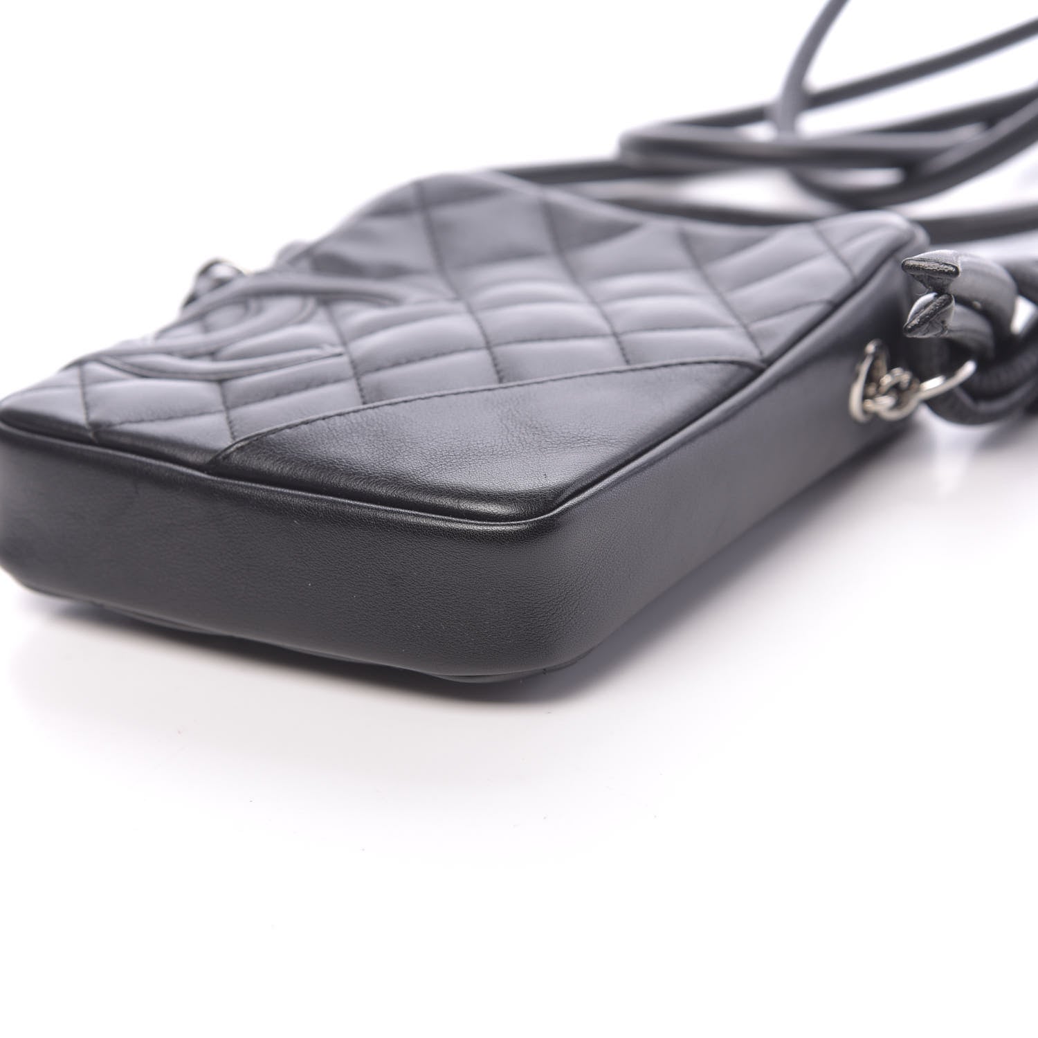 Chanel Calfskin Quilted Small Cambon Messenger Black 10 of 10