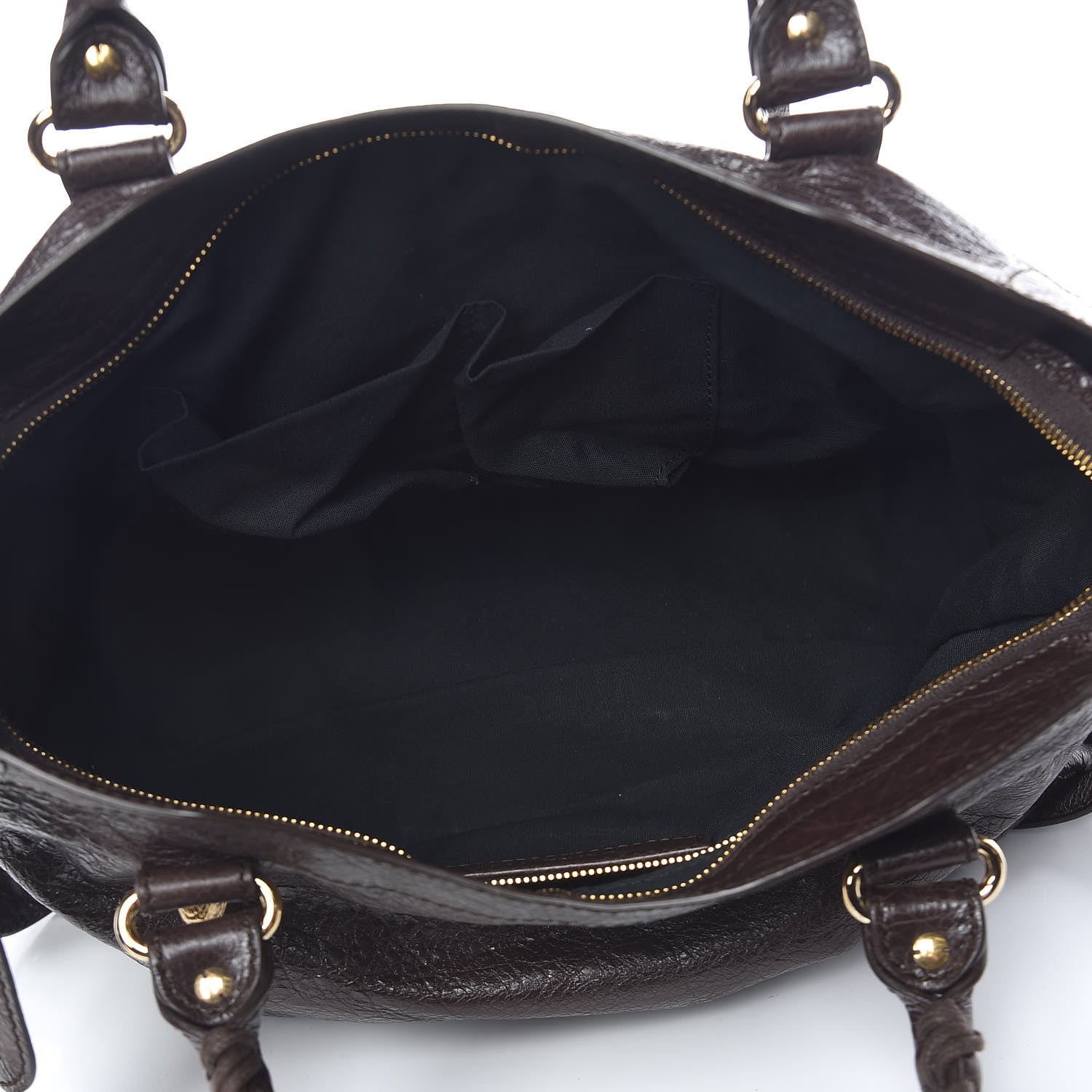Balenciaga Agneau Giant 12 Gold Hardware City Charbon 5 of 10