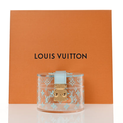 Louis Vuitton Transparent Plexiglass Box Scott Blue 8 of 8