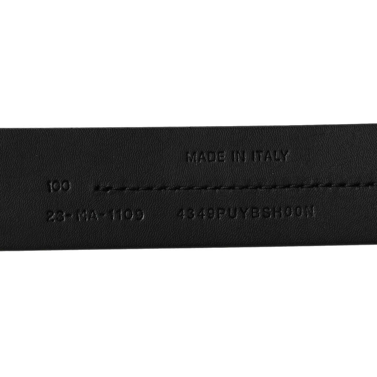Calfskin Dior Homme 30mm Belt 100 Black