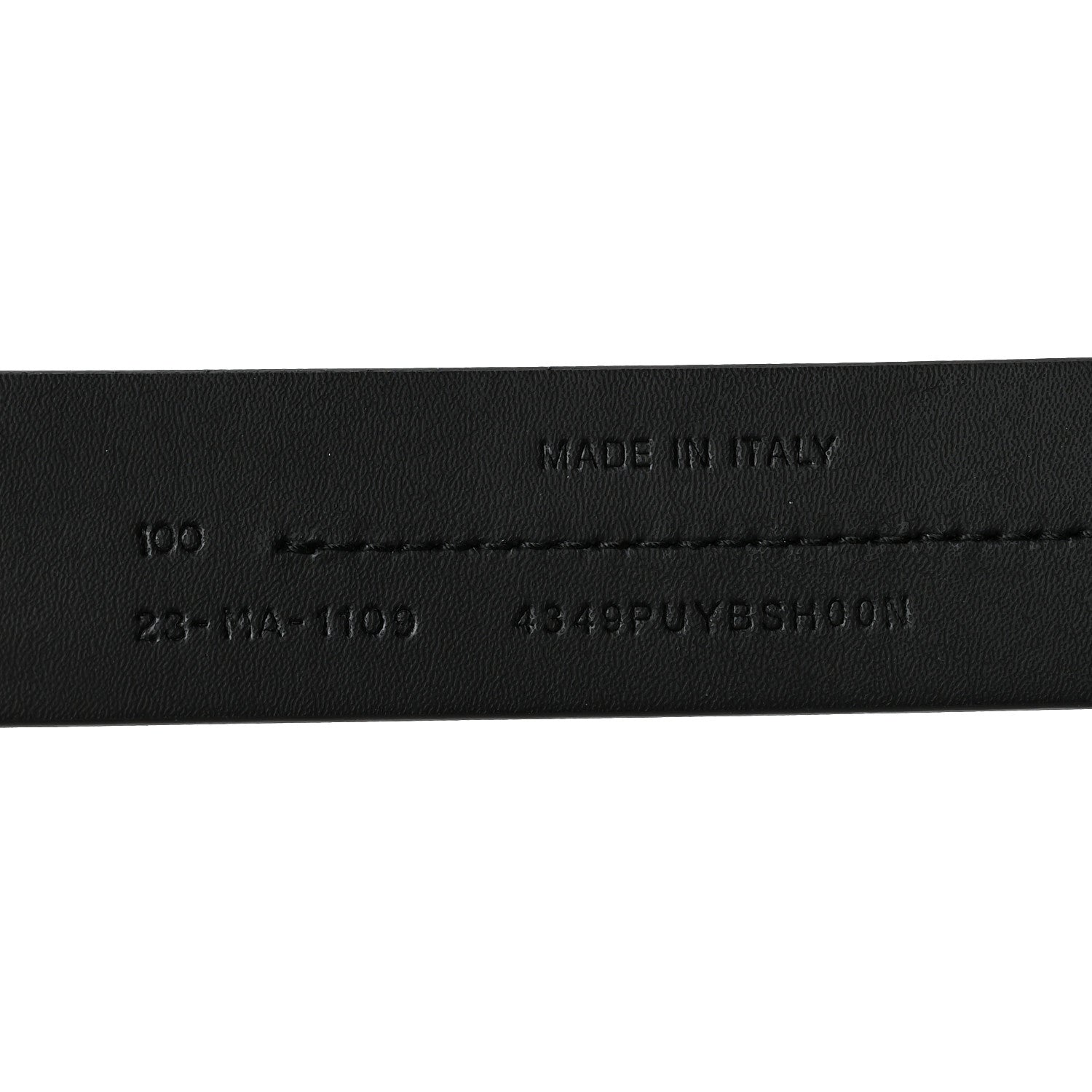 Christian Dior Calfskin Dior Homme 30mm Belt 100 Black 4 of 6