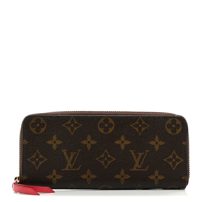 Louis Vuitton Monogram Clemence Wallet Grenade 1 of 9