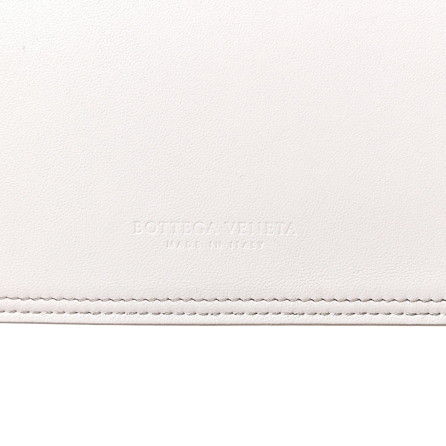 Bottega Veneta Nappa Maxi Intreccio Small Pouch White 9 of 9
