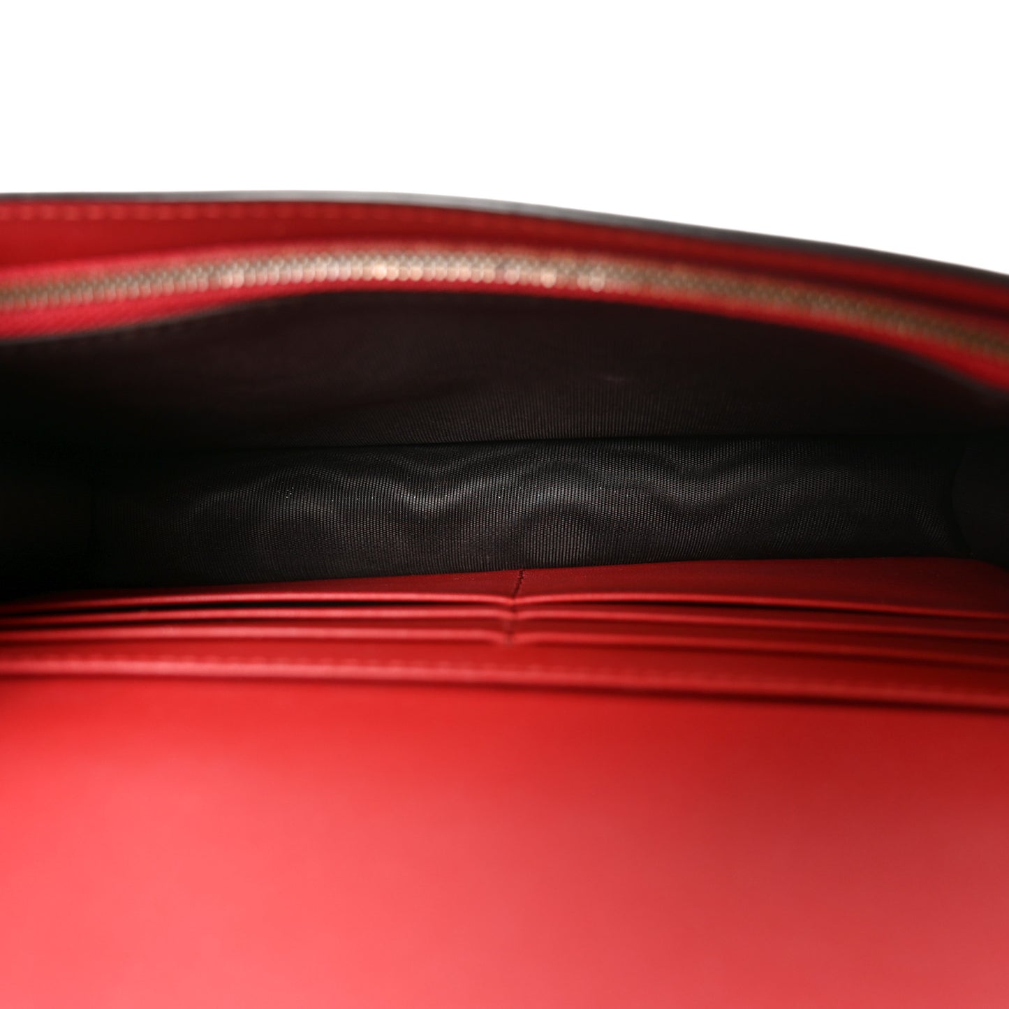 Calfskin Queen Margaret Chain Wallet Blue Agata Hibiscus Red Mystic White