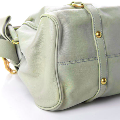 Miu Miu Vitello Bow Bag Nube 7 of 16
