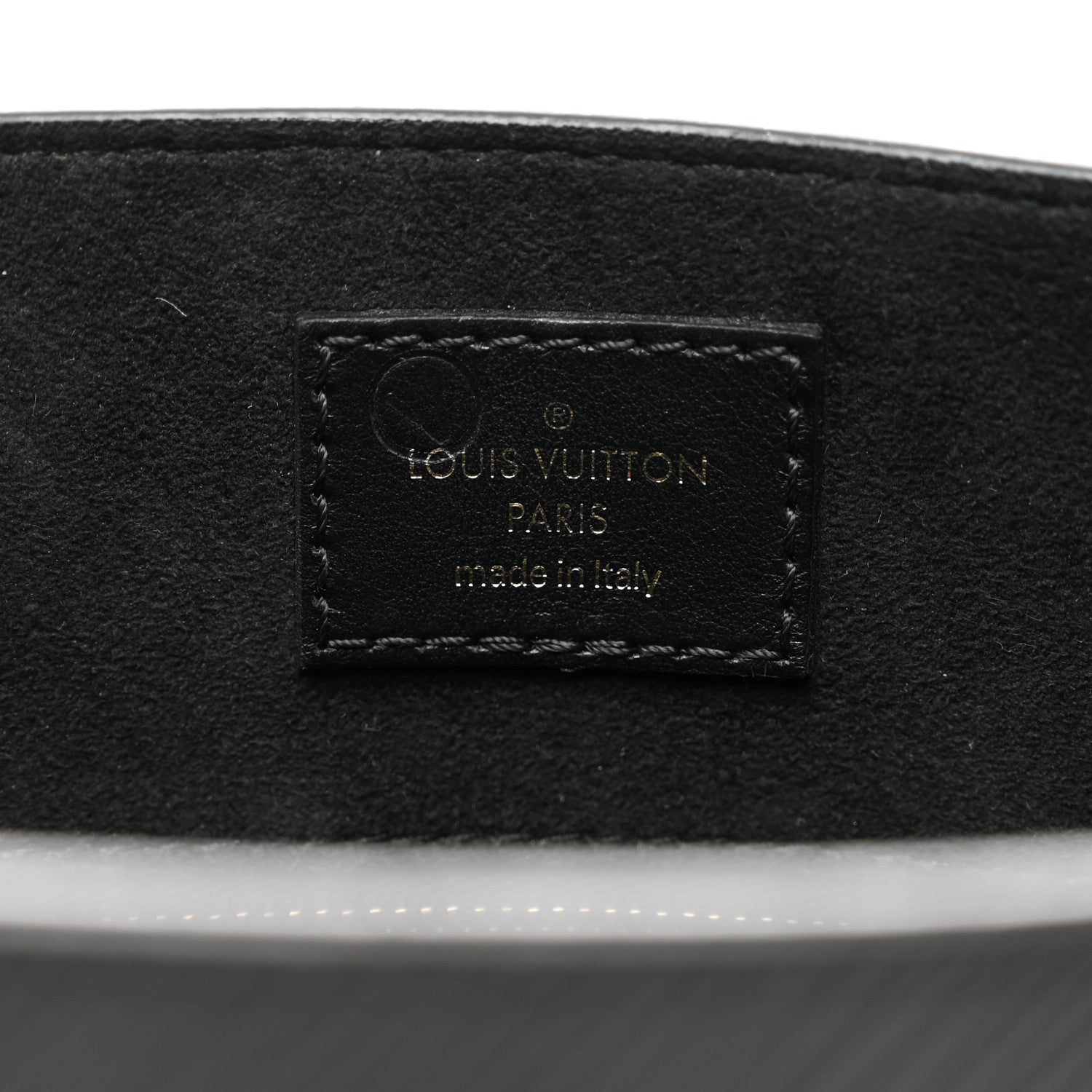 Louis Vuitton Epi Sac Plat BB Black 7 of 10