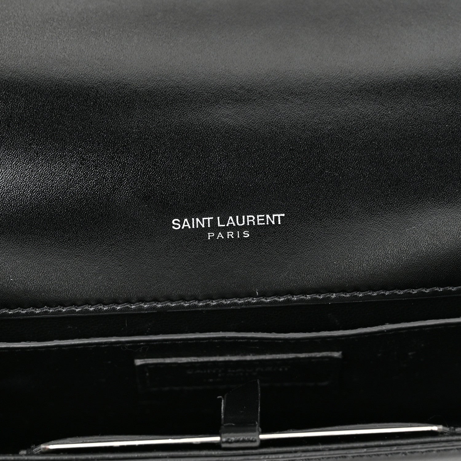 Saint Laurent Calfskin Pony Hair Small Babylone Black White 7 of 12