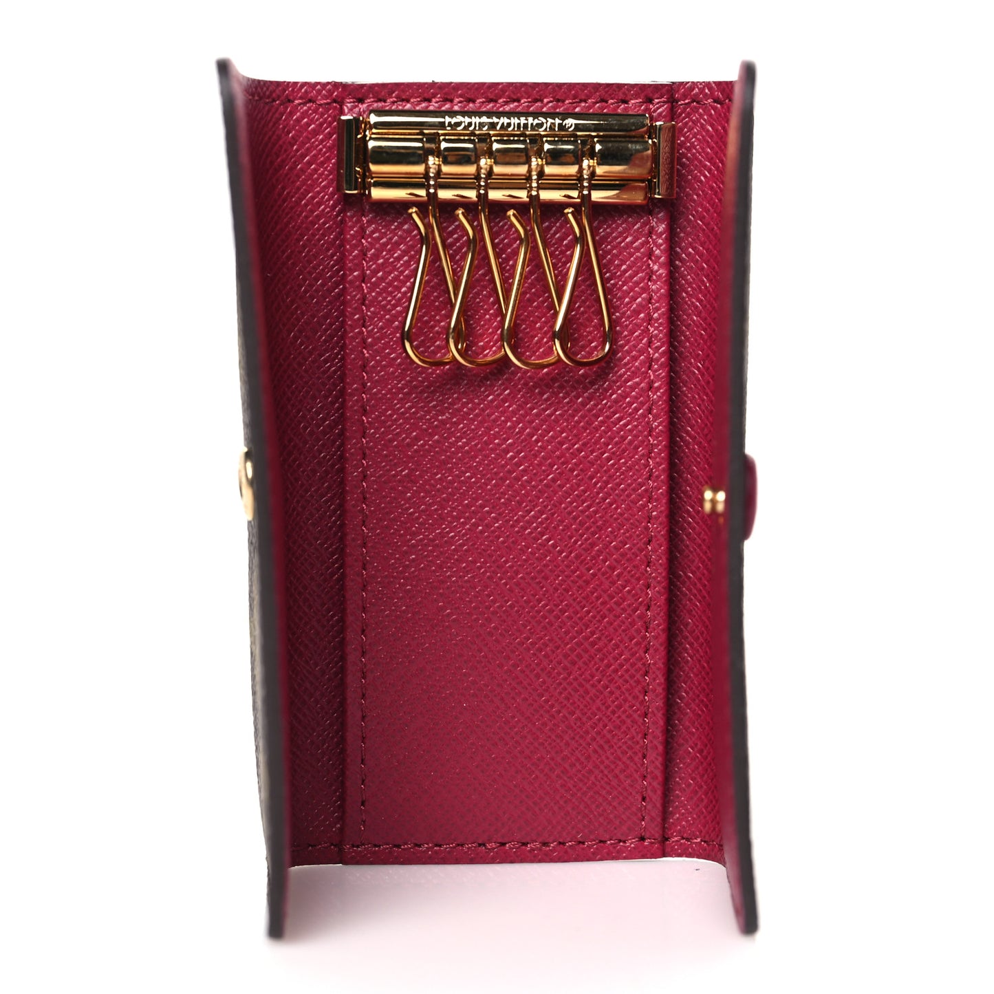 Monogram 4 Key Multicles Holder Fuchsia