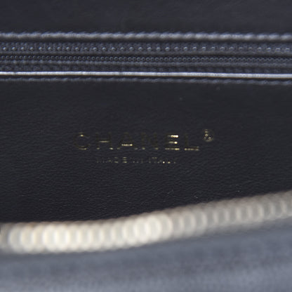 Chanel Caviar Quilted Medium CC Filigree Vanity Case Black 6 of 10